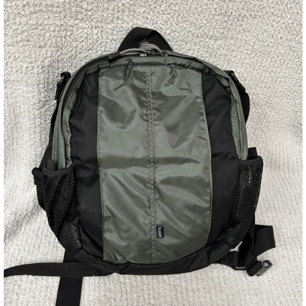 511 RUSH Dark Grey Black Nylon Tactical Backpack  #70283